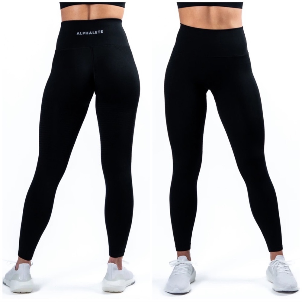 Alphalete Women's Seamless Halo Leggings Black